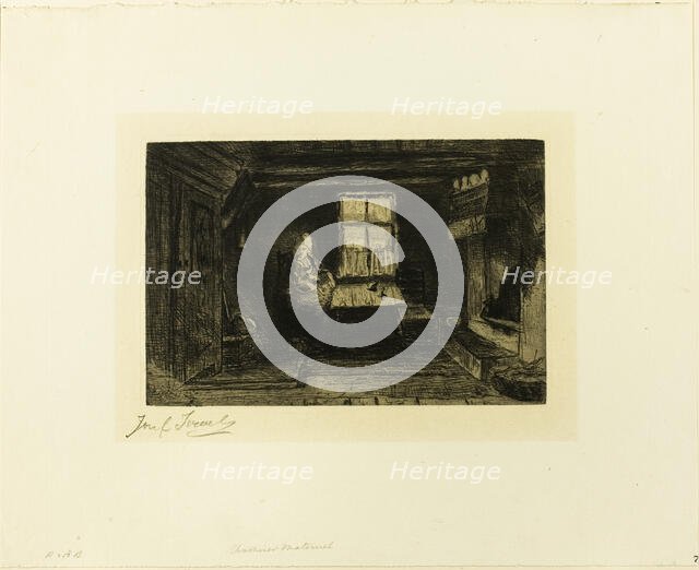 The Mother, c. 1890. Creator: Jozef Israels.