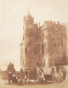 Bonaly Towers, 1843-47. Creators: David Octavius Hill, Robert Adamson, Hill & Adamson.