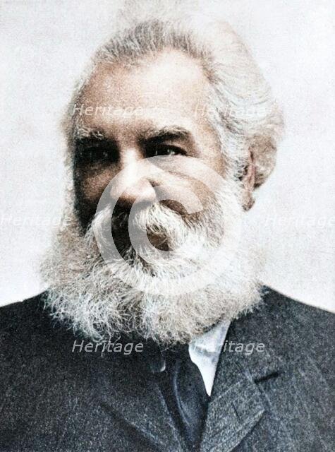 Alexander Graham Bell (1847-1922), Scottish-born American inventor, 1907. Creator: Unknown.