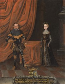 Henry, 1473-1541, Duke of Saxony, Catherine, 1477-1561, Princess of Mecklenburg, c16th century. Creator: Unknown.