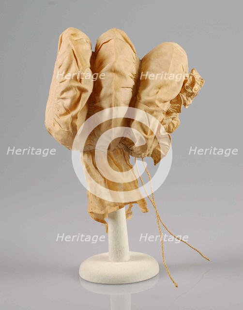 Cap, American, ca. 1810. Creator: Unknown.