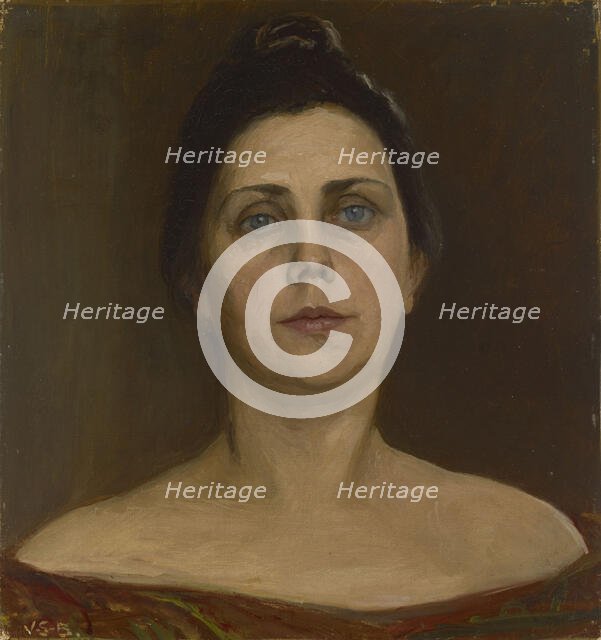 Portrait of Sigrid af Forselles, 1902. Creator: Venny Soldan-Brofeldt.