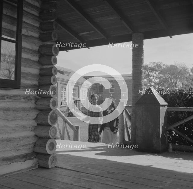 Bethune-Cookman College, Daytona Beach, Florida, 1943. Creator: Gordon Parks.