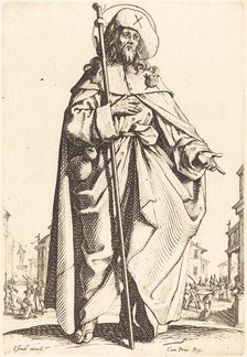 Saint James the Great, published 1631. Creator: Jacques Callot.
