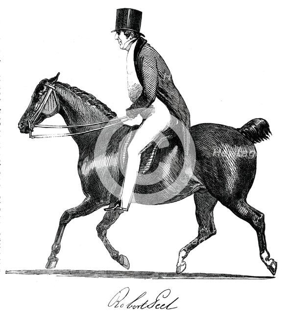 Robert Peel, 1850. Creator: Unknown.