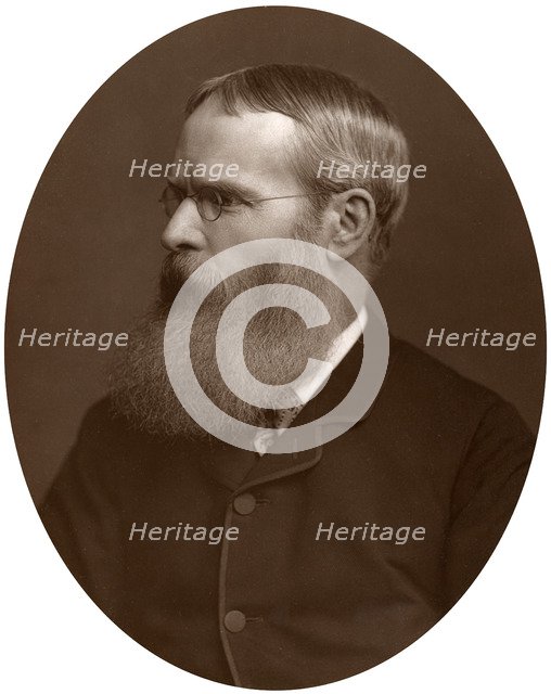 William Frederick Yeames, RA, English painter, 1883.Artist: Lock & Whitfield