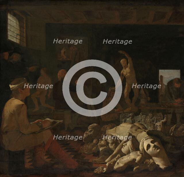 A Painter’s Studio, c.1646-c.1650. Creator: Michiel Sweerts.