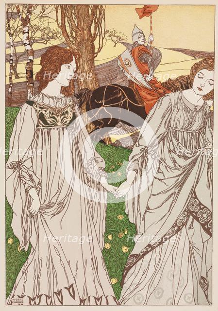 The Passer-By (Le Passant), 1897. Creator: Robert Engels (British, 1855-1926).