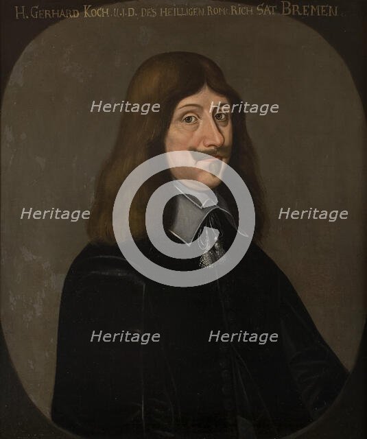 Gerhard Koch, c17th century. Creator: Anon.