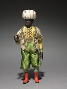 Figure from a Crèche: Attendant of the Magi, 1780-1830. Creator: Unknown.