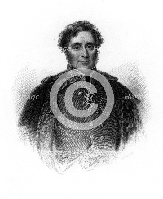 Fitzroy James Henry Somerset, 1st Baron Raglan, English soldier, c1860. Artist: Anon