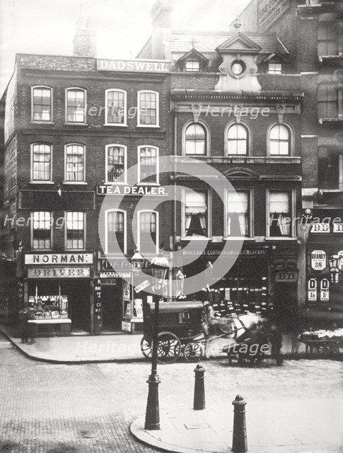 Bishopsgate, City of London, c1890. Artist: Henry Dixon