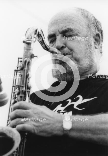 Danny Moss, Brecon Jazz Festival, 2003. Creator: Brian Foskett.
