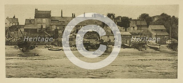 A Corner of old Yarmouth, 1887. Creator: Peter Henry Emerson.