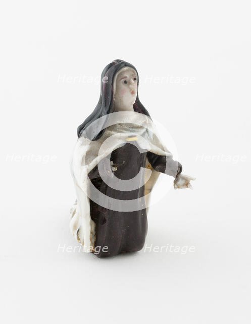 Nun, France, 18th century. Creator: Verres de Nevers.