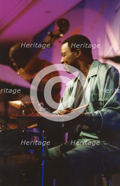 Herlin Riley, Nairn International Jazz Fesival, Scotland, 2004. Creator: Brian Foskett.
