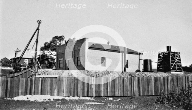 Electricity supply building, Coolangatta, Gold Coast, 1925. Creator: Jack Bain.