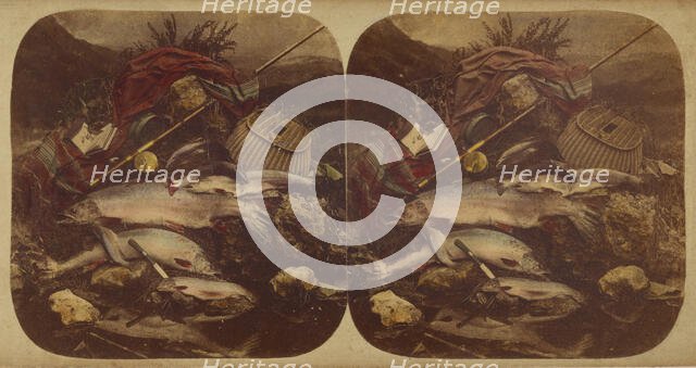 The Rod. A Scene in the Highlands., about 1865. Creator: Unknown.