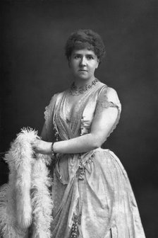 Anna Williams, singer, 1890.Artist: W&D Downey