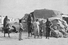 ''Le village negre d'Omdourman; Le Nord-Est Africain', 1914. Creator: Unknown.