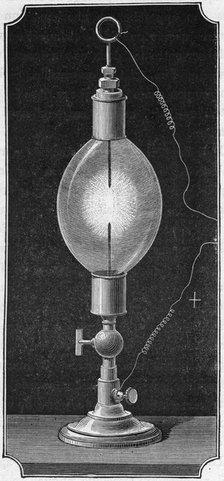 Davy's electric egg, 1883. Artist: Unknown