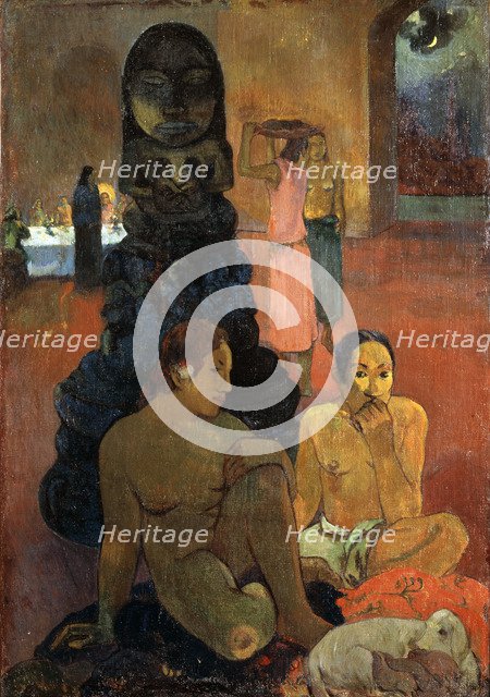 'The Great Buddha', 1899.  Artist: Paul Gauguin