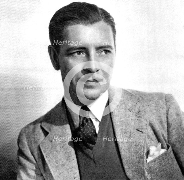 Ronald Colman, English actor, 1934-1935. Artist: Unknown