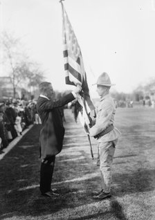 Prof. H. G. Osborn ["Old Glory"], between c1915 and c1920. Creator: Bain News Service.