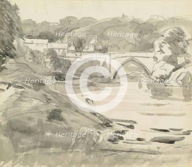 The Brig of Balgownie, Old Aberdeen, ex. 1924. Creator: William York Macgregor.