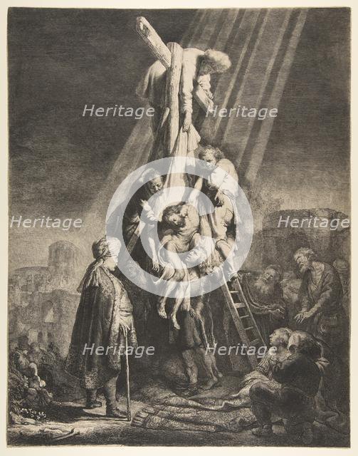 Descent from the Cross, 1633. Creator: Rembrandt Harmensz van Rijn.