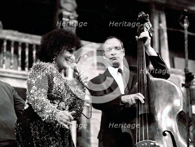 Cleo Laine and Alec Dankworth, The Globe, London, 2000. Artist: Brian O'Connor