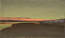 Sunset (Coucher de soleil), 1898. Creator: Dulac, Charles-Marie (1865-1898).