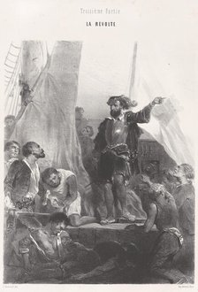 Third Part, The Revolt, ca. 1830-65. Creator: Célestin Nanteuil.