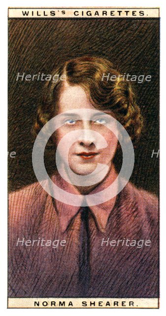 Norma Shearer (1902-1983), Academy Award-winning Canadian-American actress, 1928.Artist: WD & HO Wills