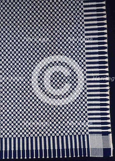 Coverlet, United States, 1820s/30s. Creator: Unknown.