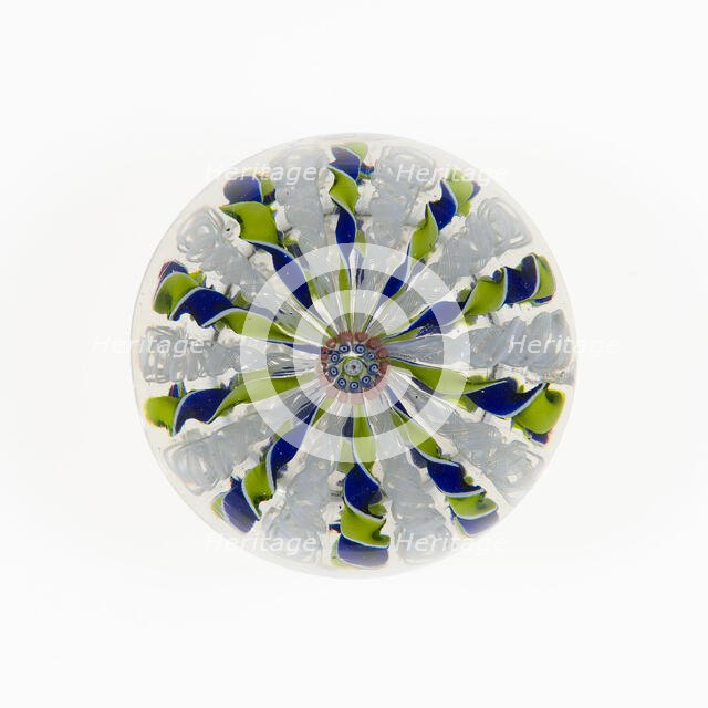 Paperweight, France, c. 1845-60. Creator: Saint-Louis Glassworks.
