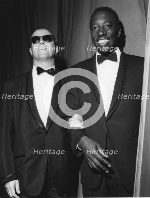 Joe Williams and George Shearing, 1962. Creator: Brian Foskett.