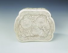 Cizhou stoneware pillow, Northern Song dynasty, China, 11th century. Artist: Unknown