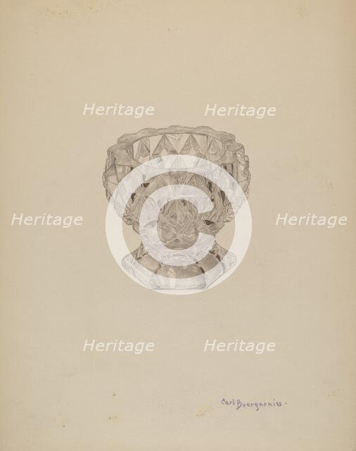 Salt Cellar, c. 1941. Creator: Carl Buergerniss.