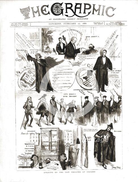 'The Graphic, Front Cover February 27th. 1886', 1886.  Creator: Unknown.