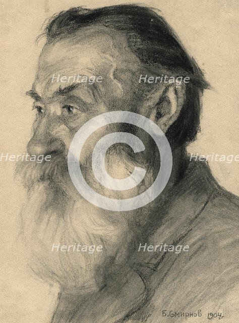 Old Migrant from Ukraine. Irkutsk, 1904. Creator: Boris Vasilievich Smirnov.