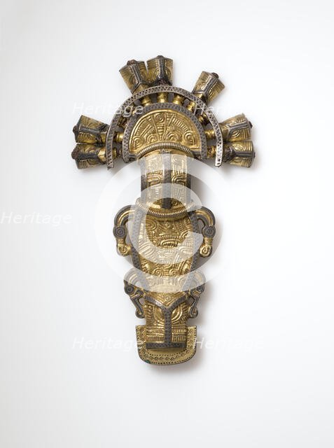 Bow Brooch, Langobardic, late 6th-early 7th century. Creator: Unknown.