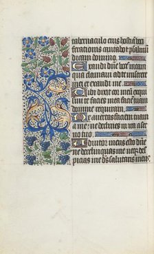 Book of Hours (Use of Rouen): fol. 121v, c. 1470. Creator: Master of the Geneva Latini (French, active Rouen, 1460-80).