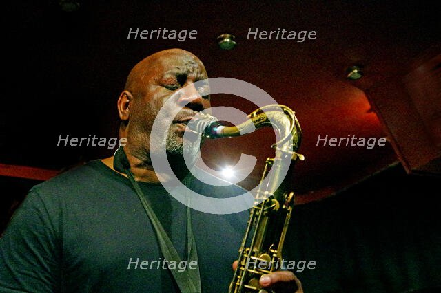 David Angol, David Angol Quartet, Verdict Jazz Club, Brighton, East Sussex, 17 Feb 2023. Creator: Brian O'Connor.