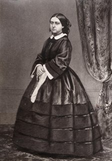 Portrait of Queen Victoria, 1851. Creator: Unknown.