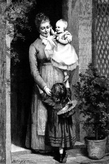 "Dethroned" - by J. A. Clark, 1890.  Creator: R. Taylor.