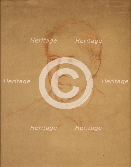 Portrait of the composer Hugo Wolf (1860-1903), c 1889. Creator: Katzer, Anton (1863-1945).