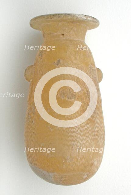 Alabastron (Container for Scented Oil), Egypt, Late Period, Dynasty 26-31 (?) (664-332 BCE). Creator: Unknown.