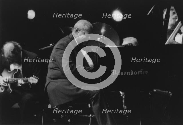Oscar Peterson, North Sea Jazz Festival, Netherlands, 1995. Creator: Brian Foskett.