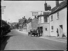 George Hotel, The Street, Charmouth, West Dorset, Dorset, 1925. Creator: Katherine Jean Macfee.